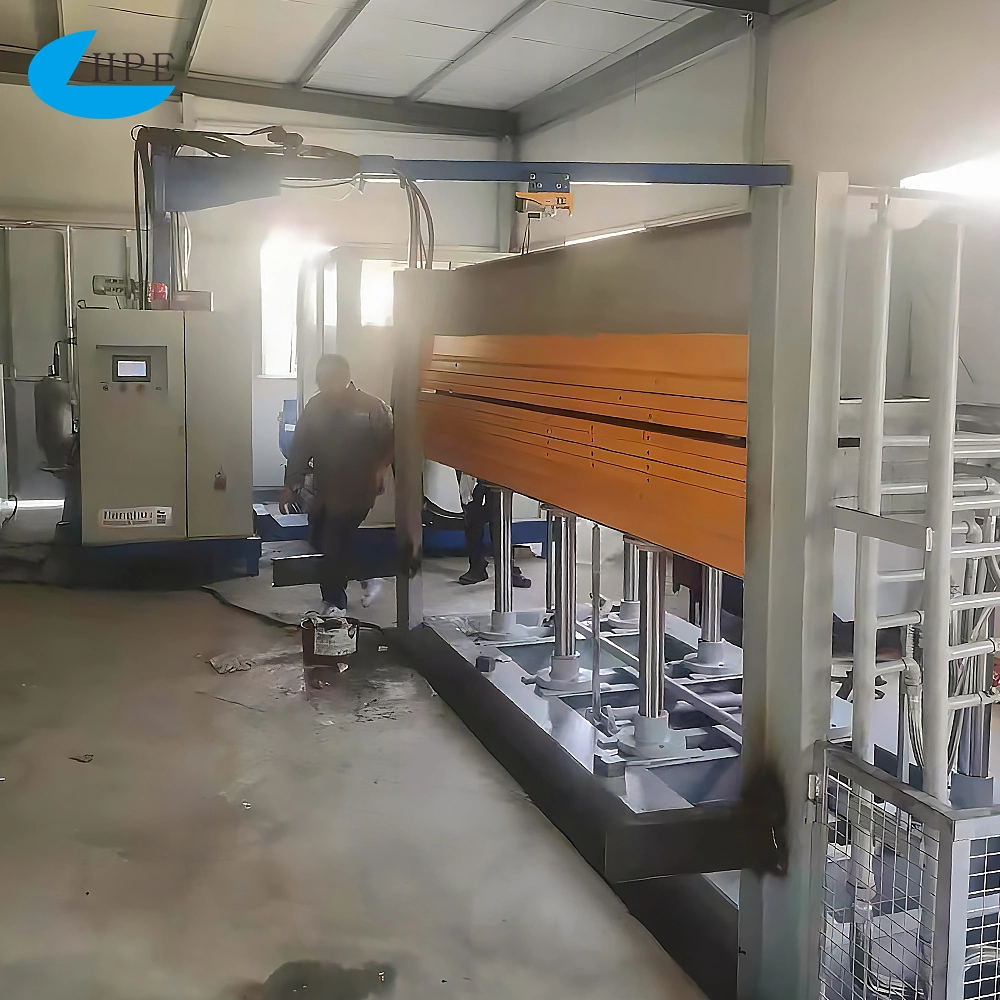 Prefabricated Building Sandwich Panel Intermittent PU Foaming Multilayer Laminating Machine