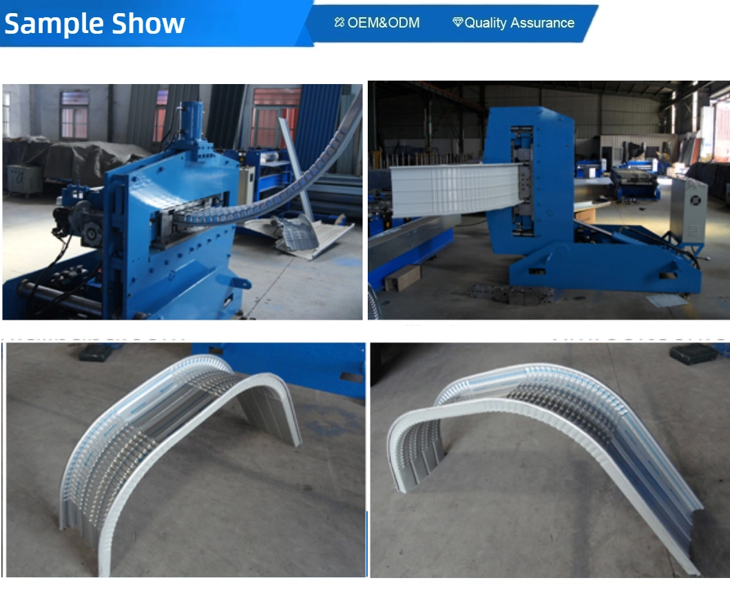 Automatic Crimping Curving Machine for Roof Panel Crimping Machine for Standing Seam