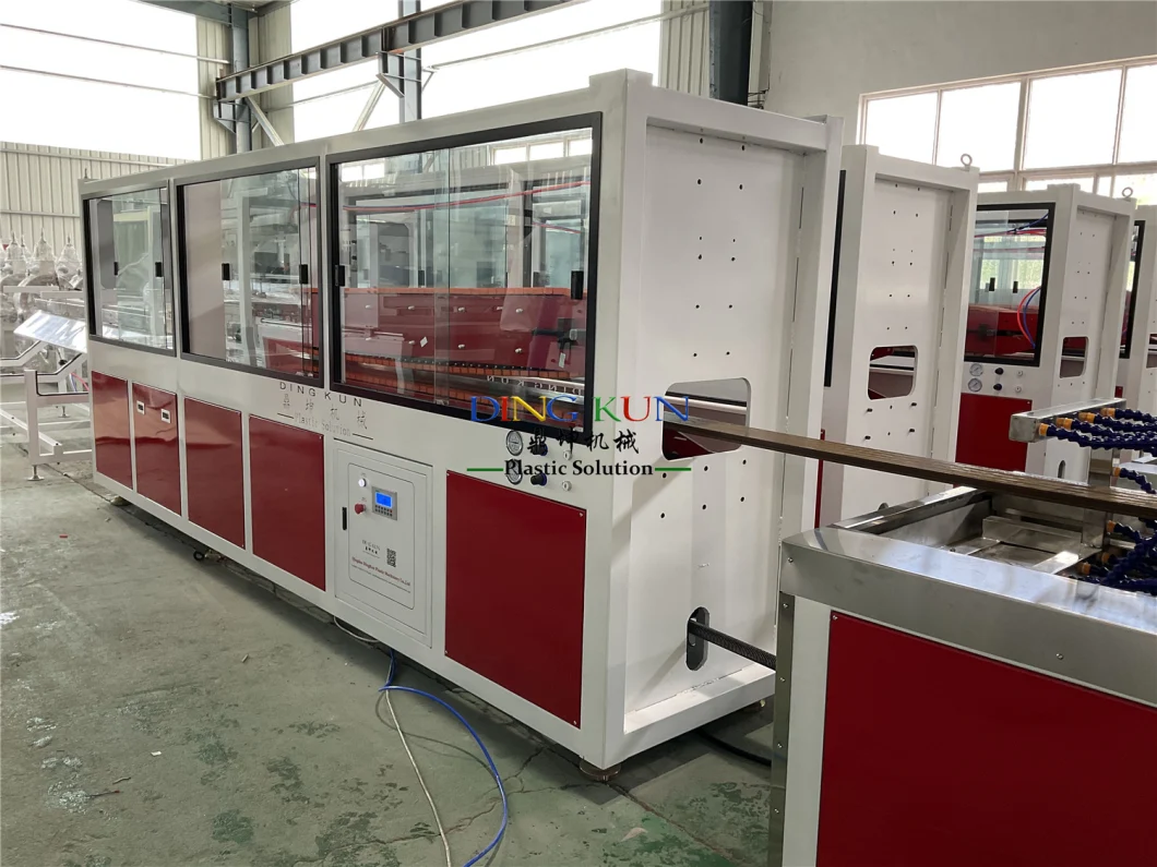 WPC PP PE PVC Wood Plastic Profile / Decking/Door Frame/ Wall Panel/Floor Fence Post Window Extruding Extruder / Extrusion Making Machine Factory Price